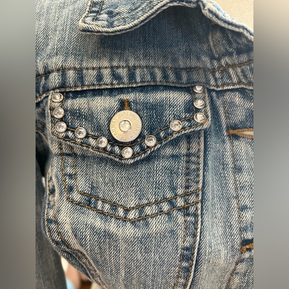 Highway Crop Jean Jacket - Picture 4 of 4